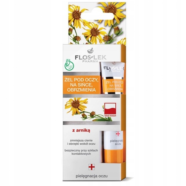 

Flos-lek Żel Z Arniką Pod Oczy 15 ML Sińce Obrzmie