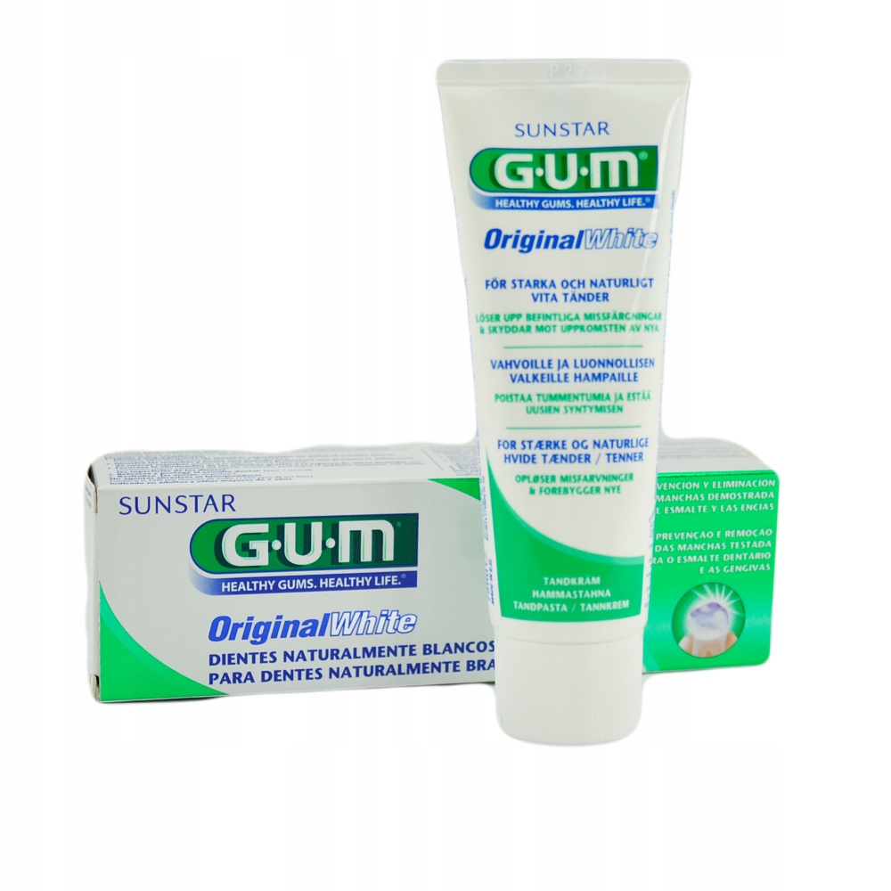 GUM ORIGINAL WHITE BIELIACA ZUBNÁ PASTA 75ml