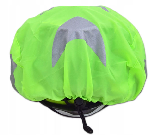 POKROWIEC NA KASK ROWEROWY ODBLASKOWY WODOODPORNY Model Pokrowiec na kask z odblaskiem