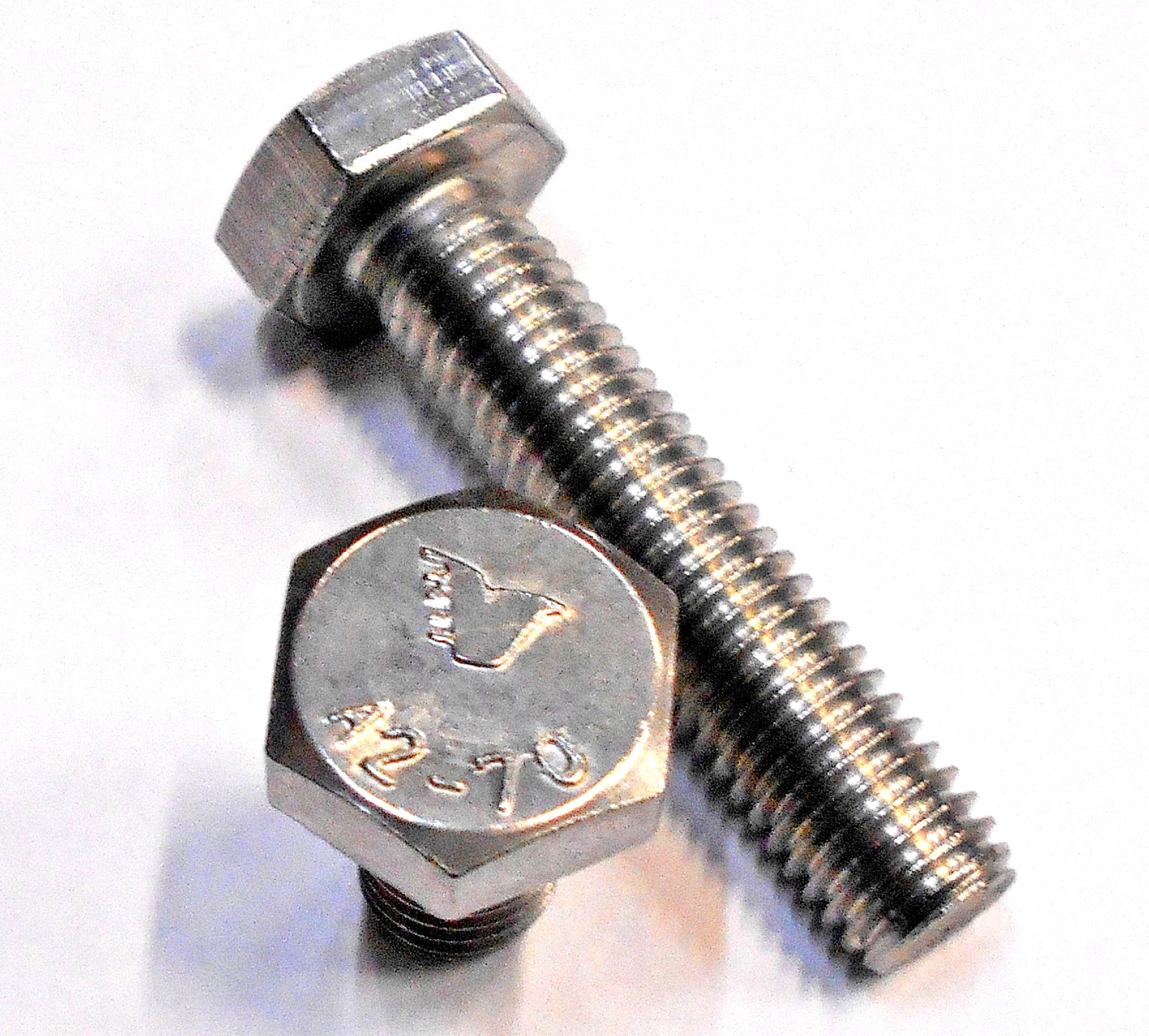 

M8X25 Śruba 6-kątna nierdzewna pełny gw. 10szt