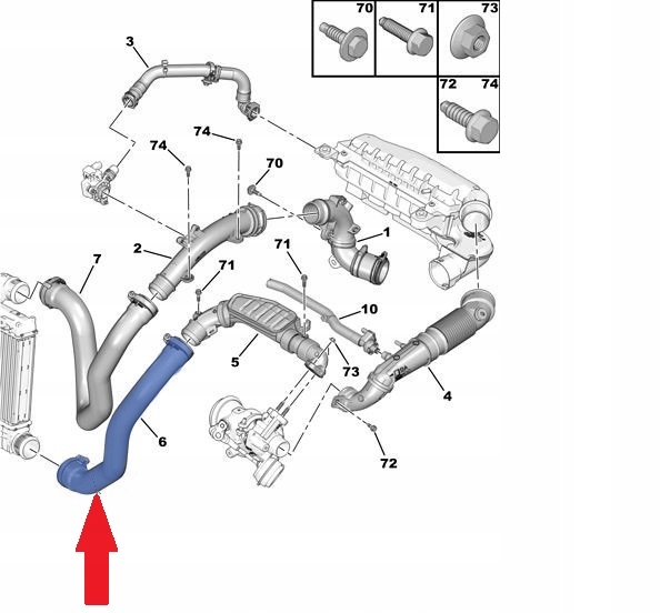 Схема отопления пежо 308 схема - фото