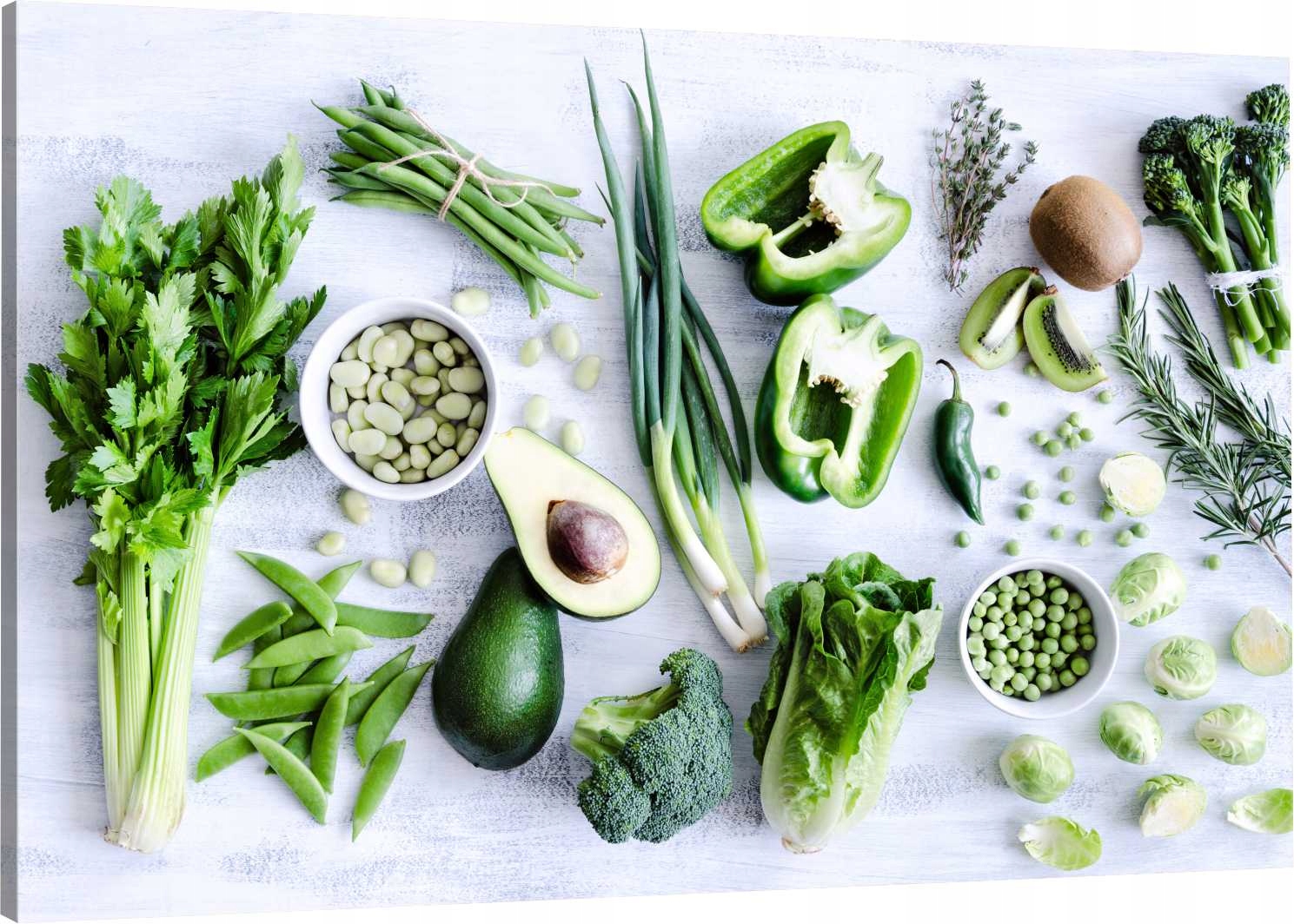 

Obraz Na Płótnie Do Kuchni Warzywa Zielone 100x70