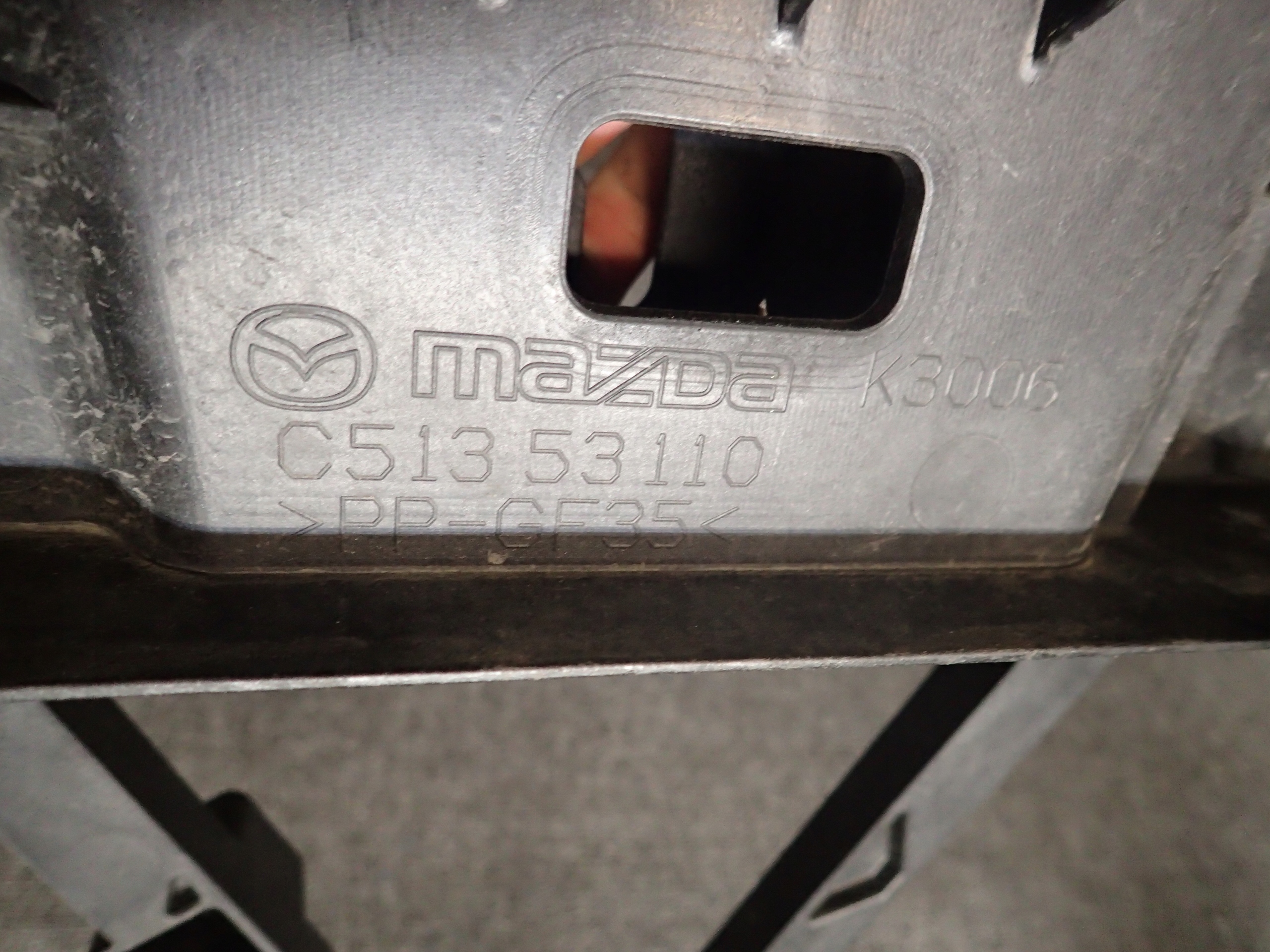 PAS PRZEDNI WZMOCNIENIE MAZDA V 5 10- C51353110 Typ samochodu Samochody osobowe