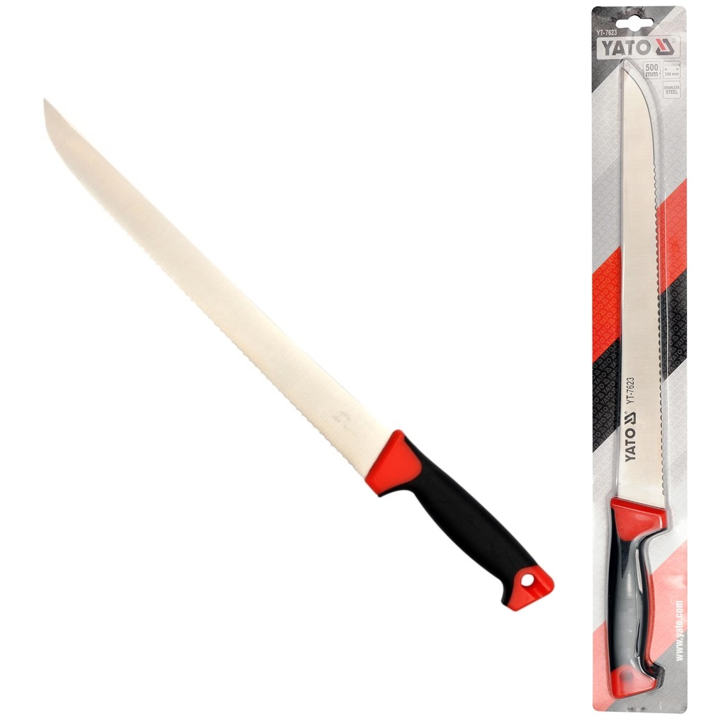 NOZ DO CIECIA IZOLACJI BUDOWLANYCH 500MM YT-7623/YAT Marka Yato