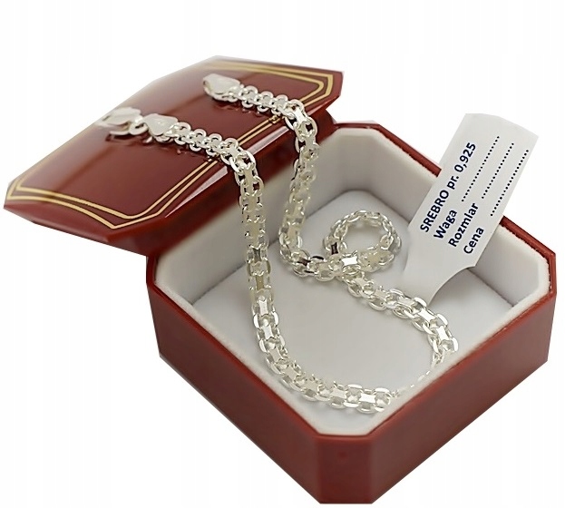 

Bransoletka Srebrna Damska Bismark , Srebro 925.