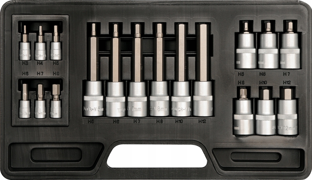 

Kpl Kluczy Trzpieniowych Hex 18SZT. Yato YT-7752