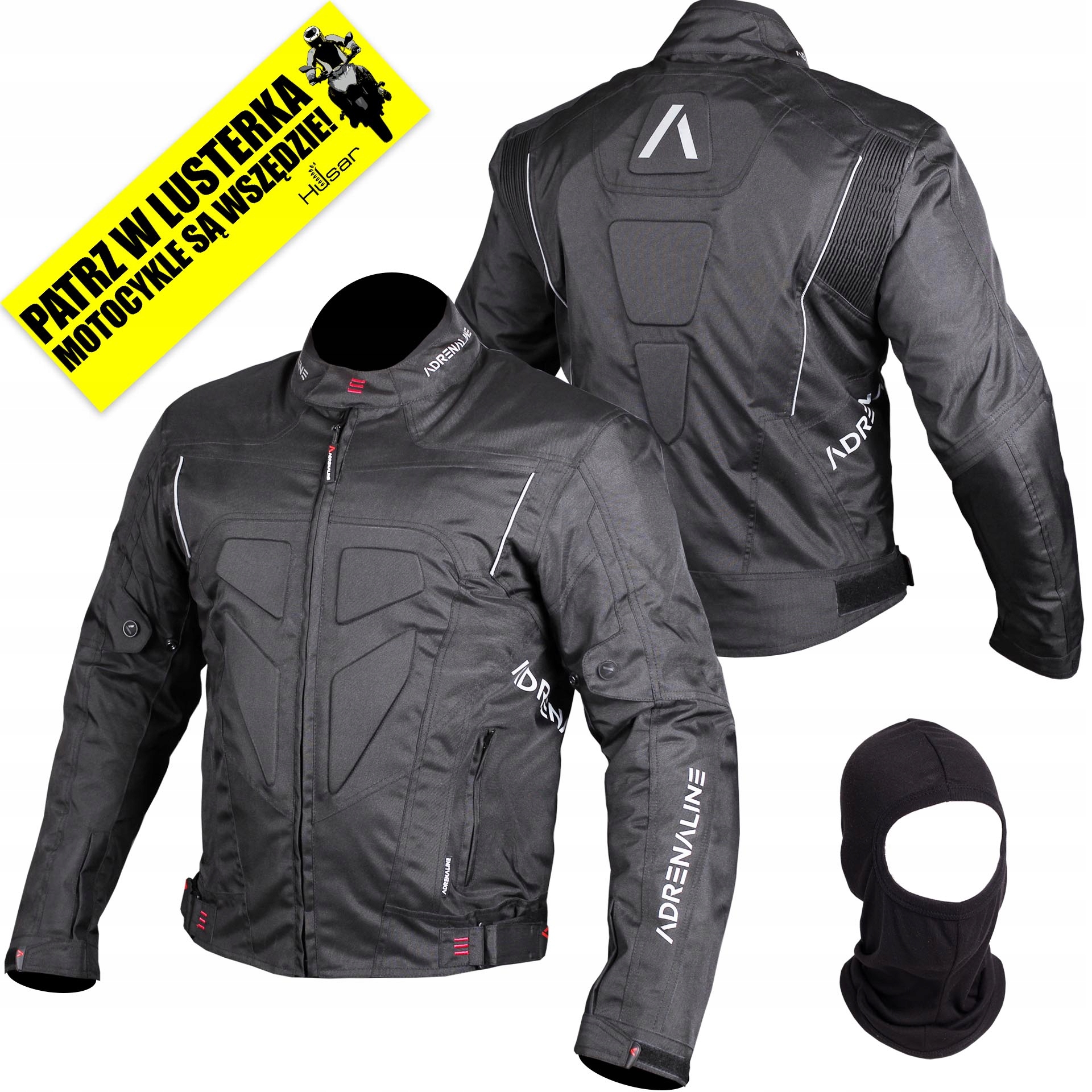 

Kurtka Motocyklowa Adrenaline Hercules black