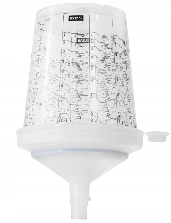 SATA kubki lakiernicze RPS QCC 200um 900ml 0,9 Marka SATA