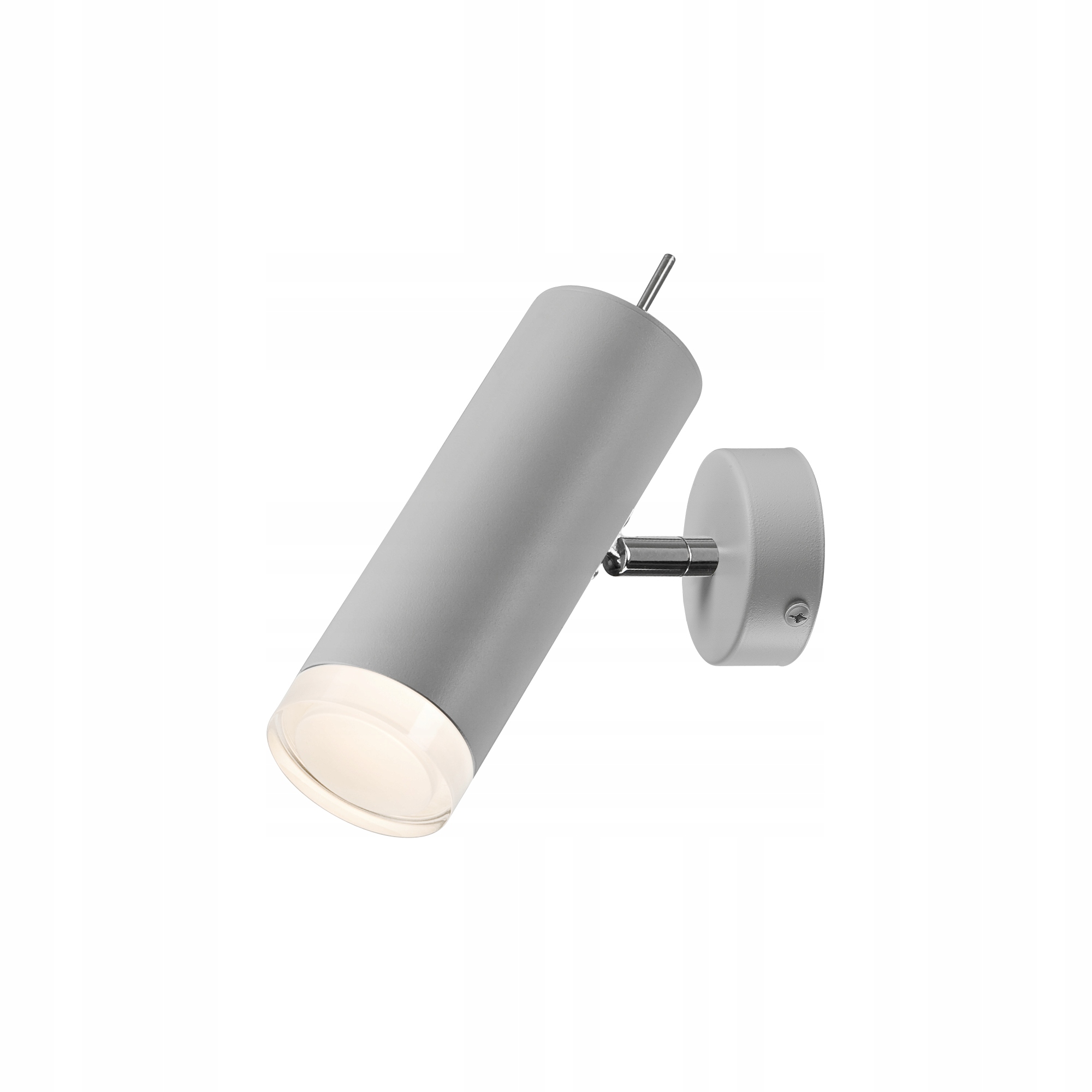 1 NOWOCZESNY KINKIET FELIX MADISON SREBRNA TUBA