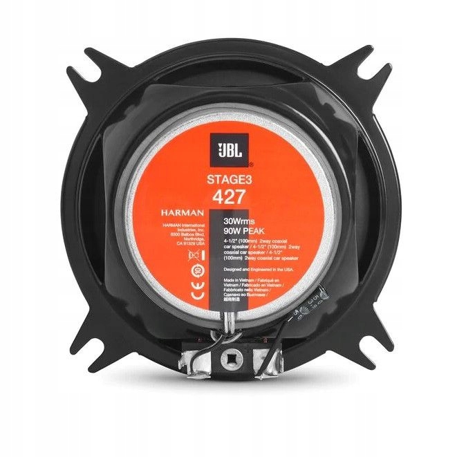 

Jbl STAGE3 427 Głośniki 100MM 2-DROŻNE Moc 150W