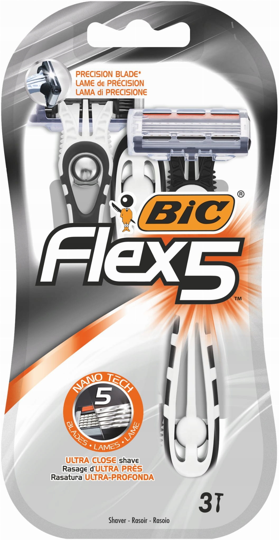 

Maszynka jednorazowa do golenia Bic Flex 3 szt.