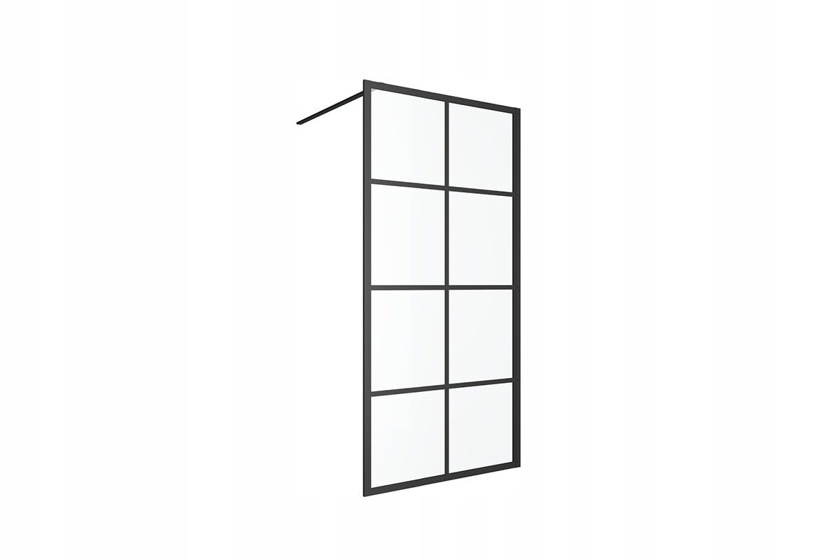 Ścianka Walk-in 100x200 Czarna KAEX.4006.1000.LP Excellent