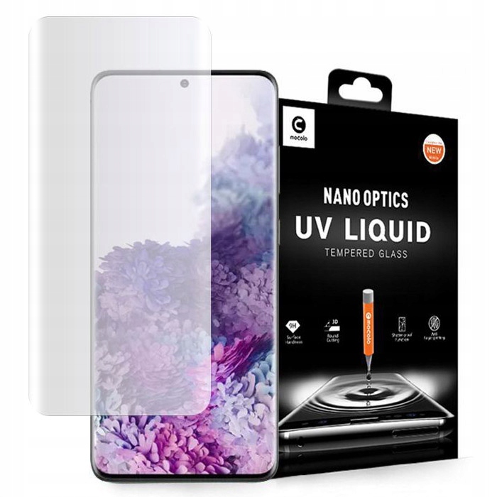 

Szkło hartowane Mocolo Uv do Galaxy S20 Plus, 9H