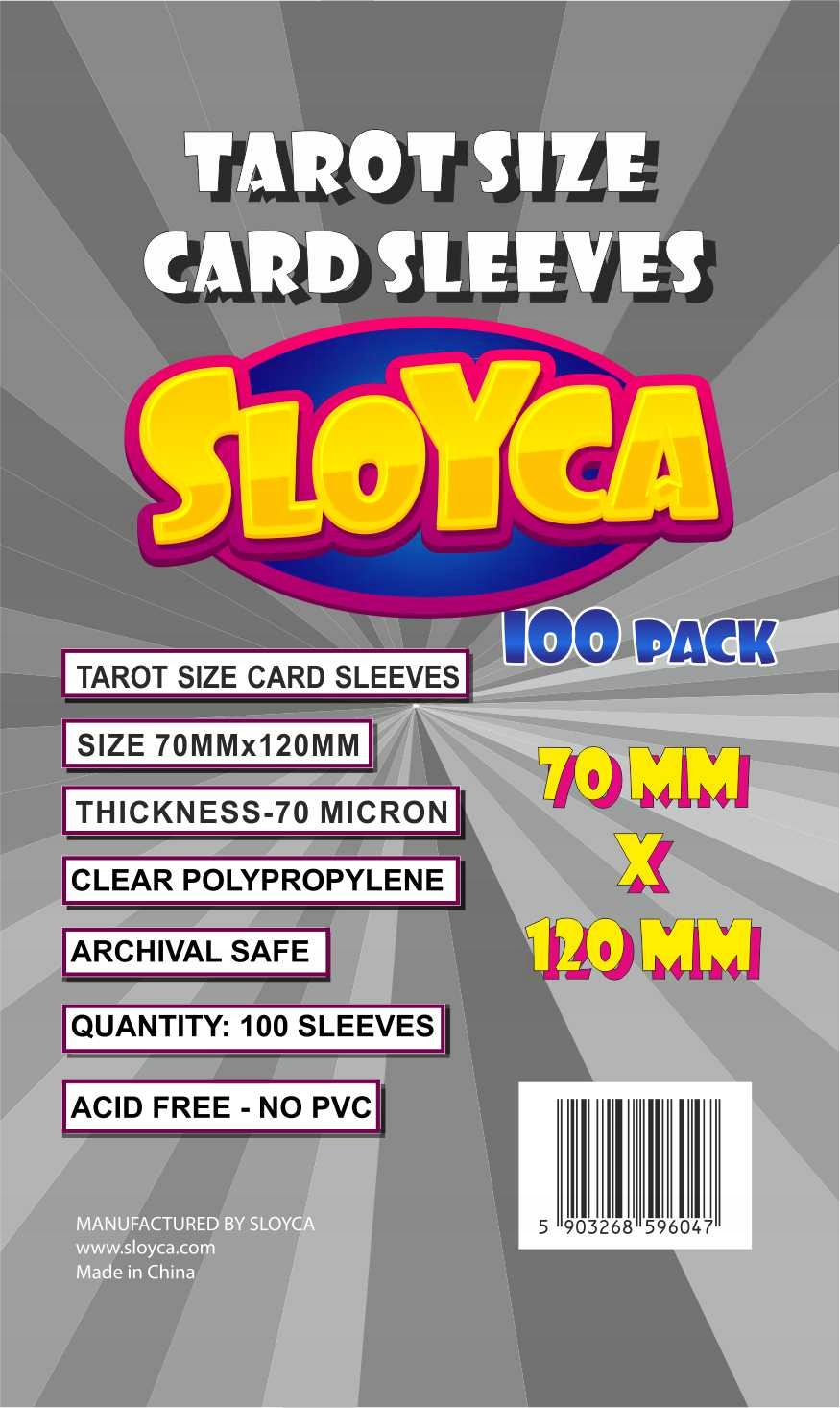 

Sloyca Koszulki Tarot (70x120mm) 100 szt.