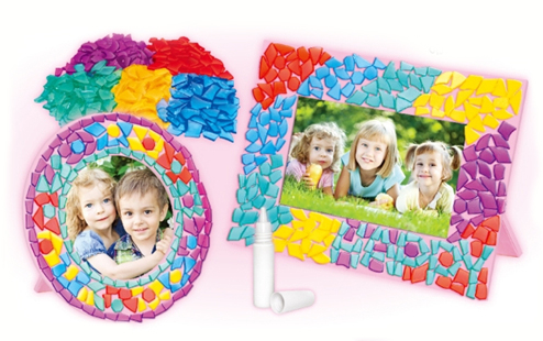 НАБОР ДЛЯ ОКРАСКИ РАМОК ДЛЯ ФОТОГРАФИЙ МОЗАИКА УКРАШЕНИЯ