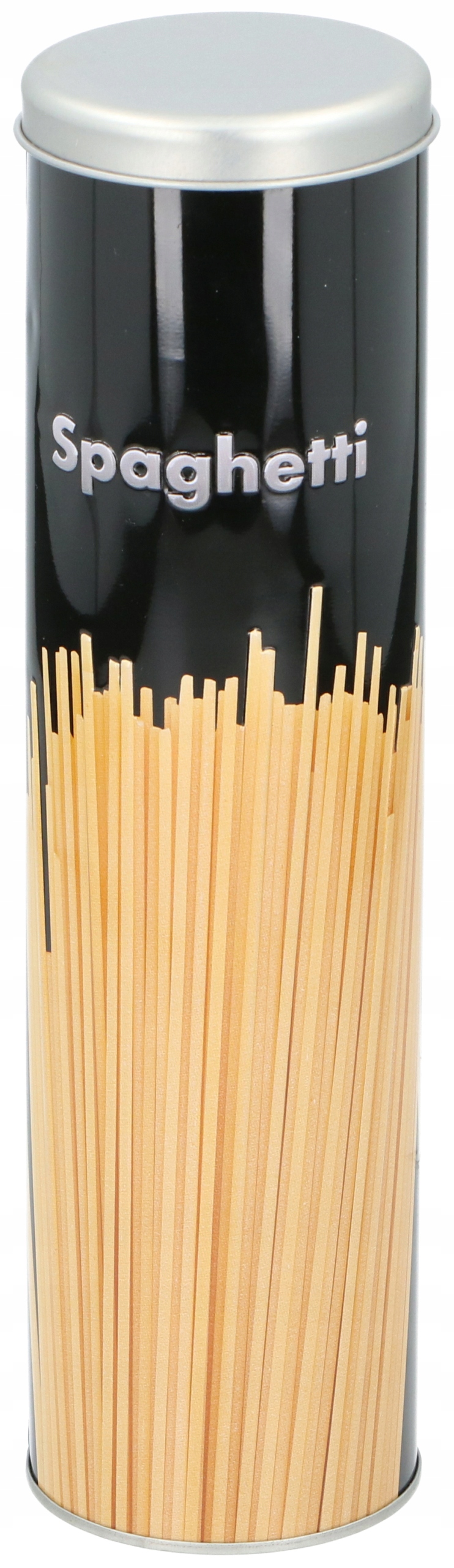 

Pojemnik,puszka metalowa na makaron Spaghetti