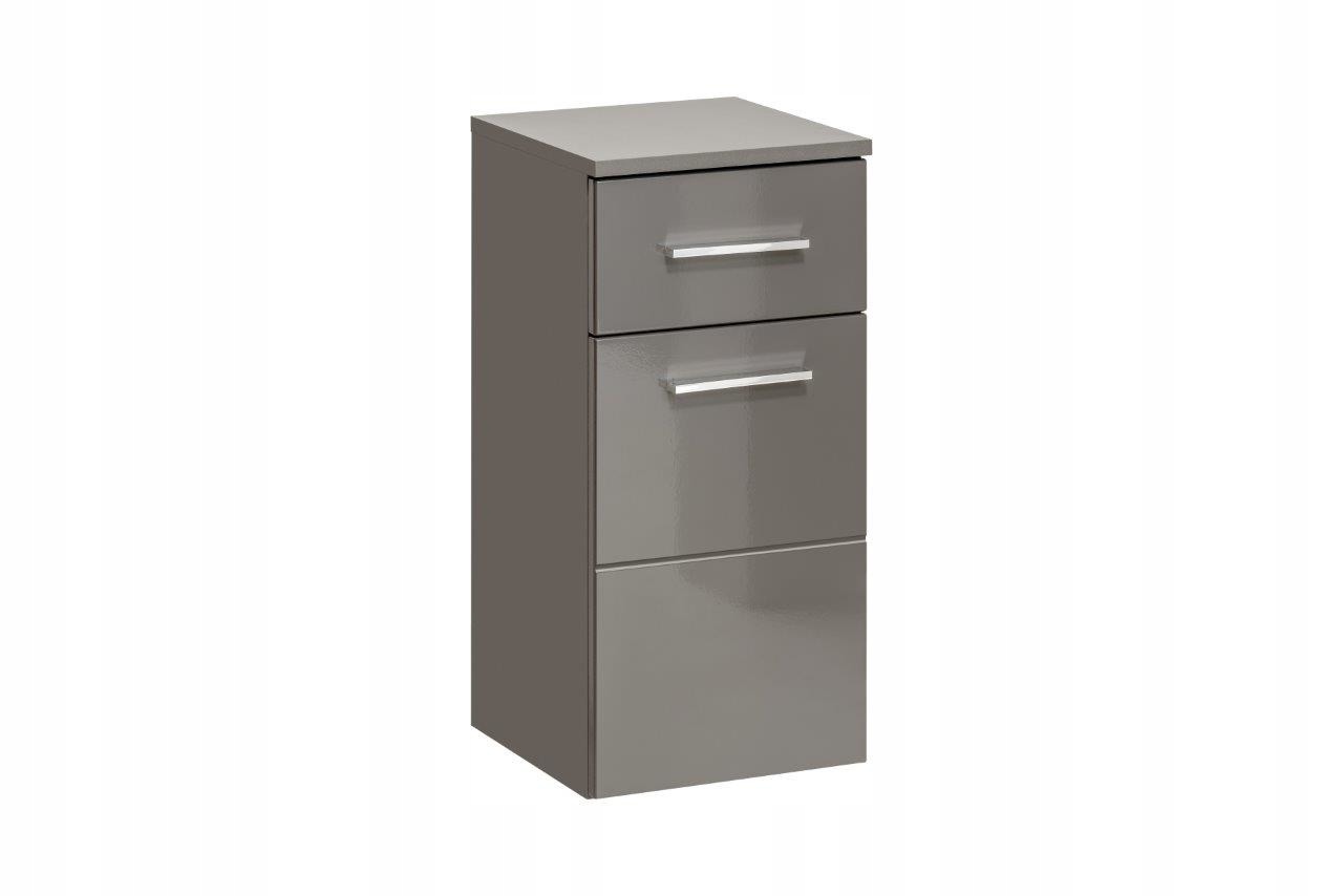 ZESTAW MEBLI ŁAZIENKOWYCH TWIST GREY 60 CM Liczba elementów w zestawie 6