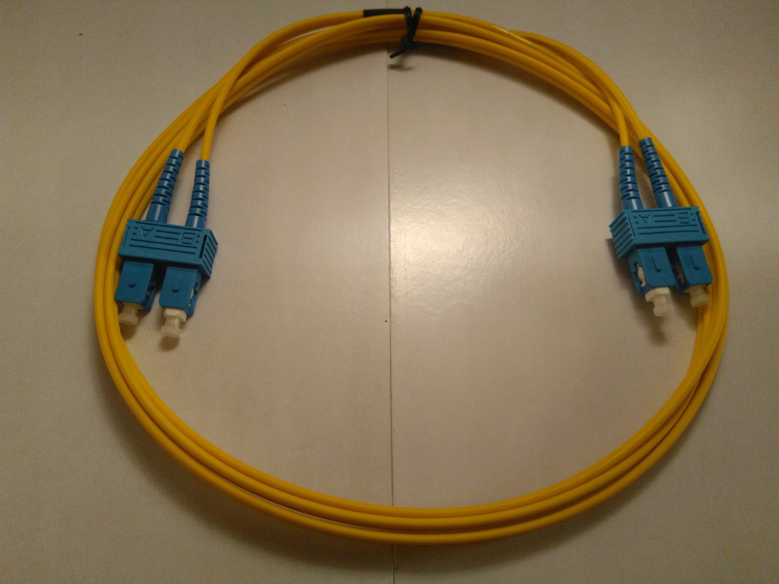 EXTRALINK PATCHCORD SM SC/UPC-LC/UPC DUP G652D PVC 3.0MM 2M (EX3616)