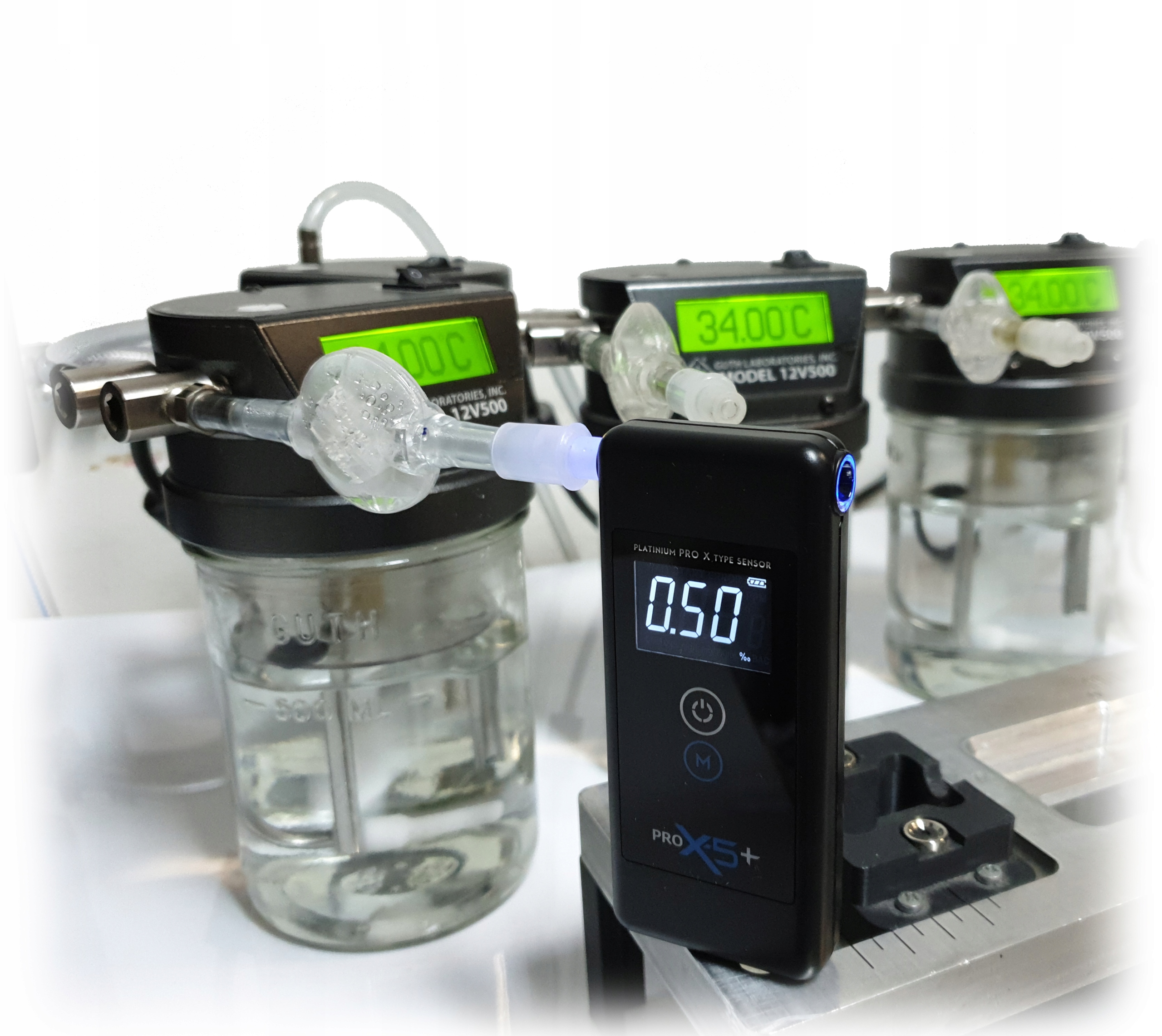 Precyzyjny Alkomat PRO X 5 PLUS PLATYNOWY SENSOR Measuring range 05