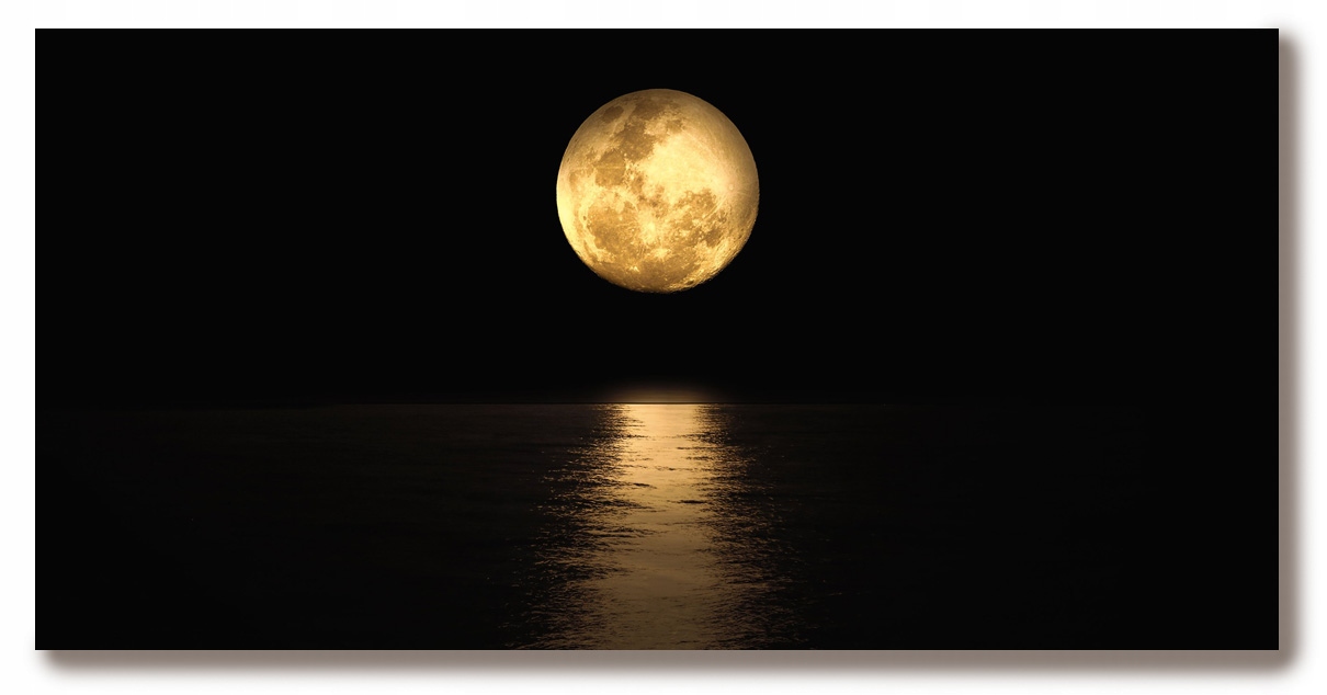 

Obraz Na Płótnie Pełnia księżyca 50x100 canvas