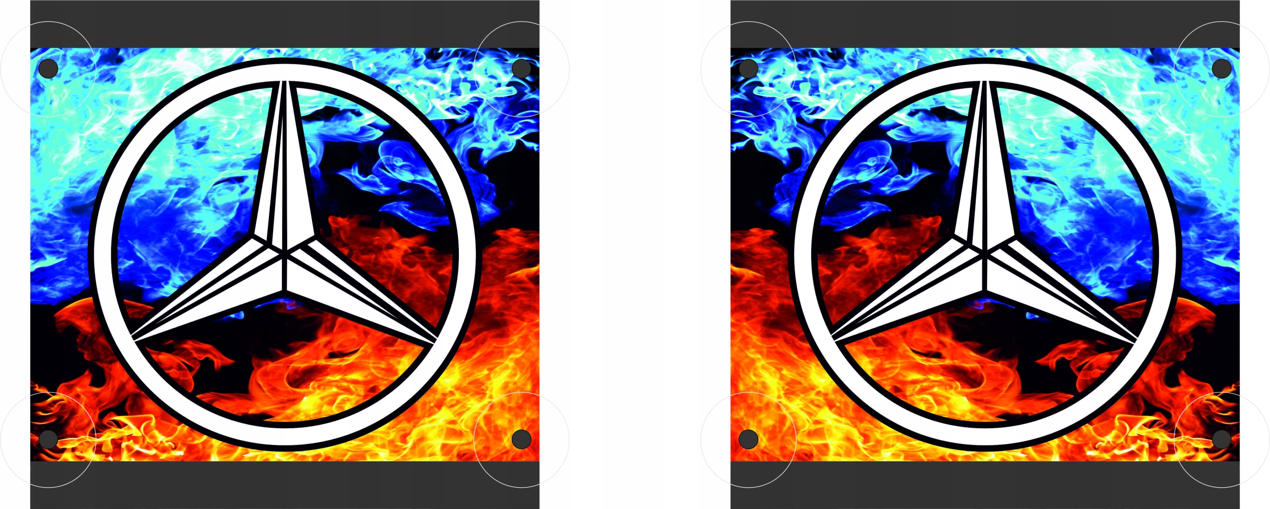 Tablica imienna NAROZNIKI LOGO LED 16x16 KOLOROWE