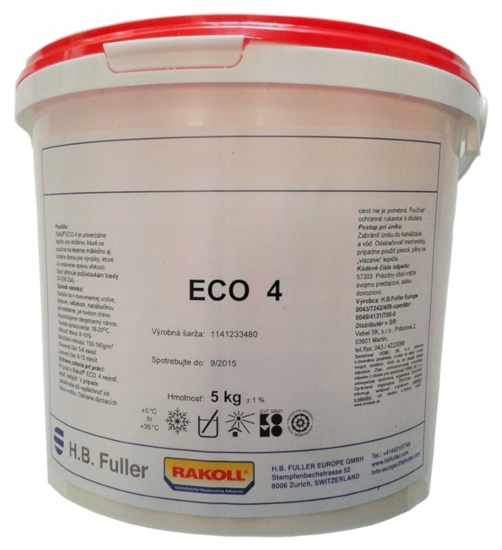 

Klej do drewna Rakoll Eco 4 5KG D4 Wodoodporny
