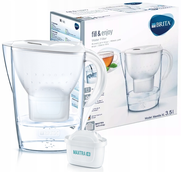 

Dzbanek Filtrujący Brita Marella XL 3,5L + 1 Wkład