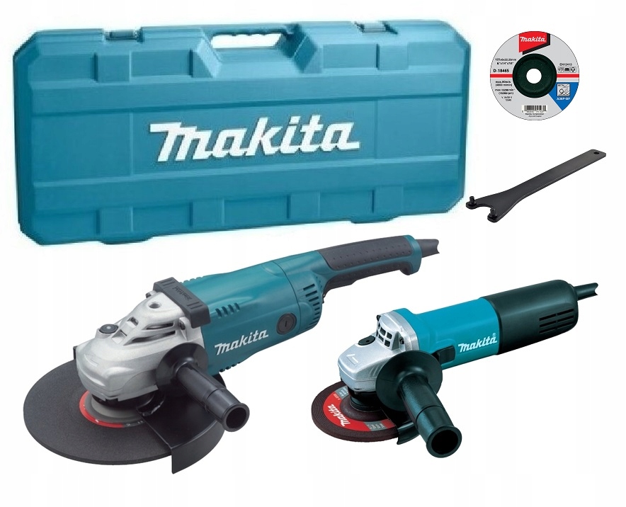 

Makita DK0053 Szlifierka GA9020 9558HNR Zestaw