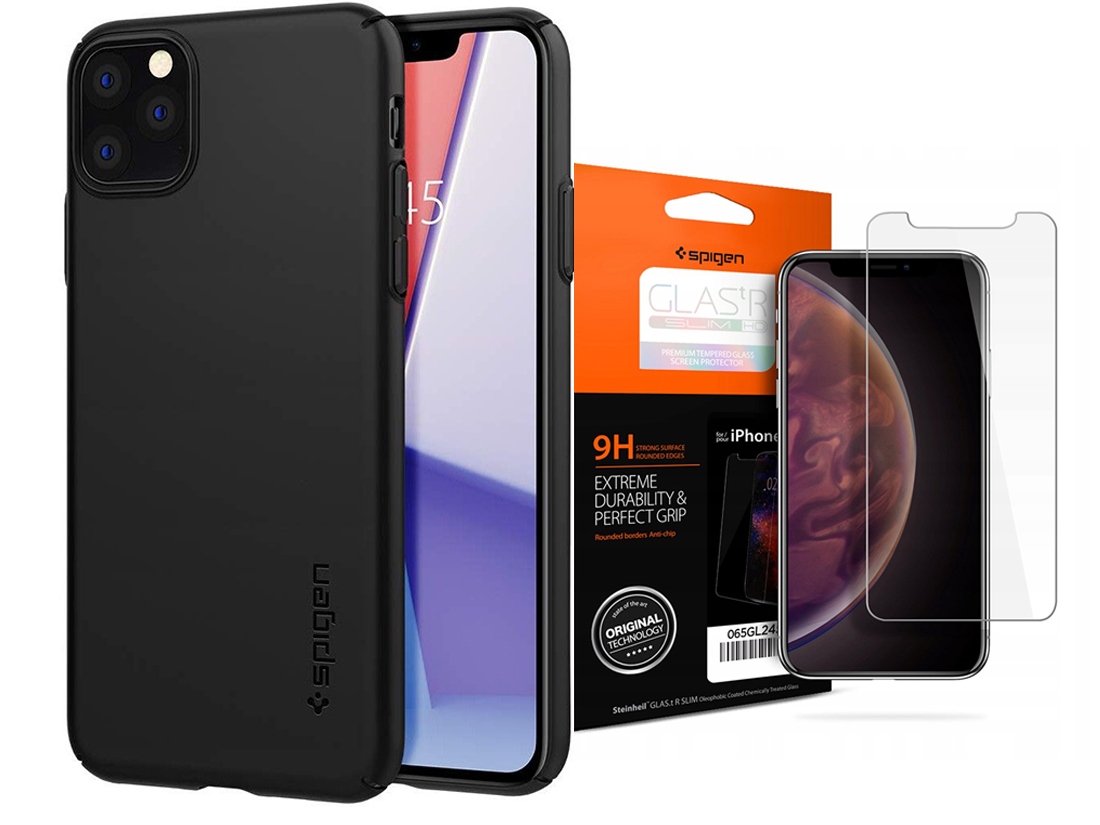 

Spigen Thin Fit Etui Case Do- Iphone 11 Pro +szkło
