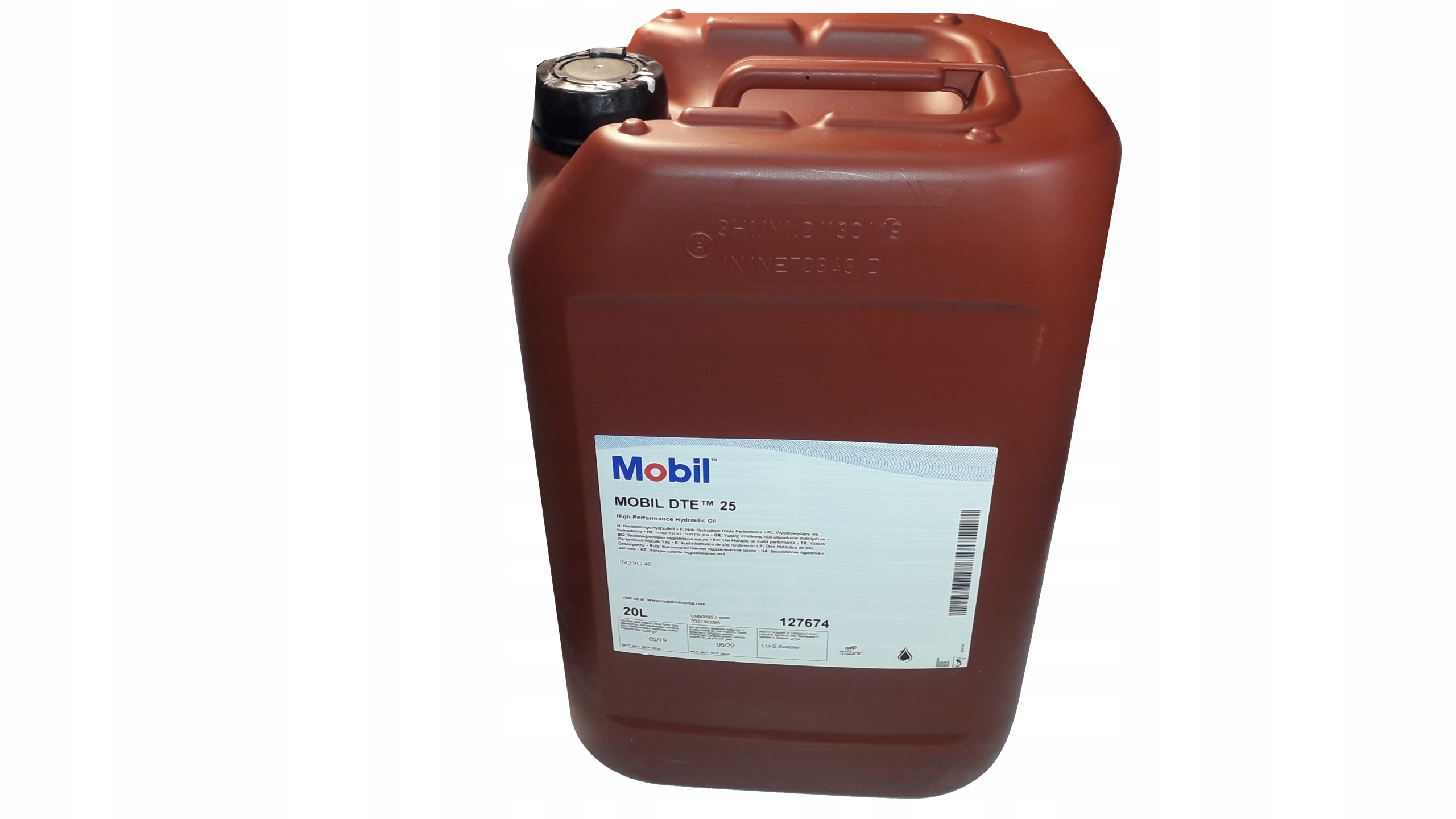 Olej hydrauliczny Mobil DTE 25 20 litrów