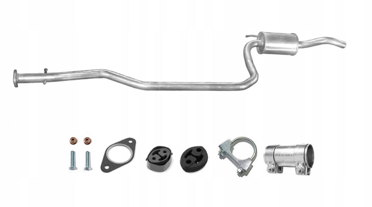 08.162 - MAZDA 121 1.25 1.3 (1996-2002) СЕРЕДНІЙ ГЛУШНИК