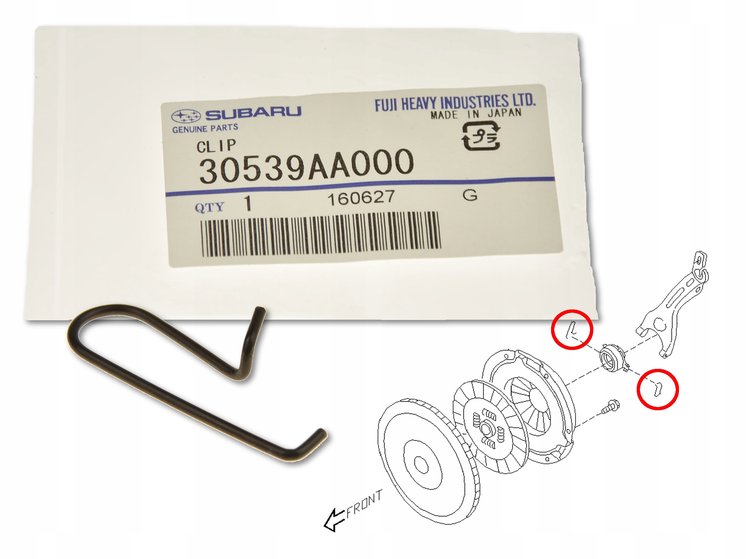 

Mocowanie Łożyska Sprzęgła 30539AA000 Oe Subaru