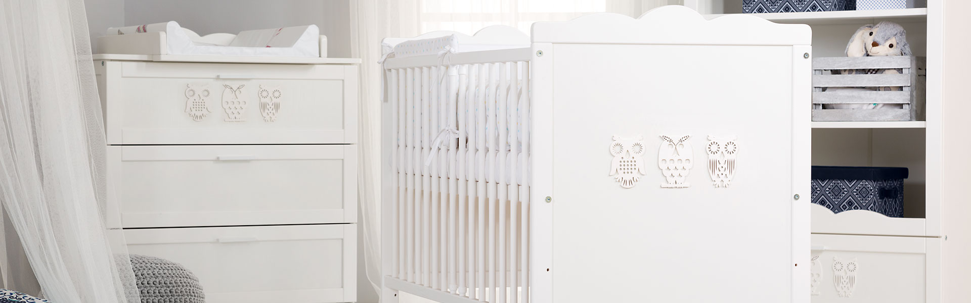 KLUPŚ POJEMNIK NA POŚCIEL 120X60 MARSELL BIAŁY Kolekcja Marsell