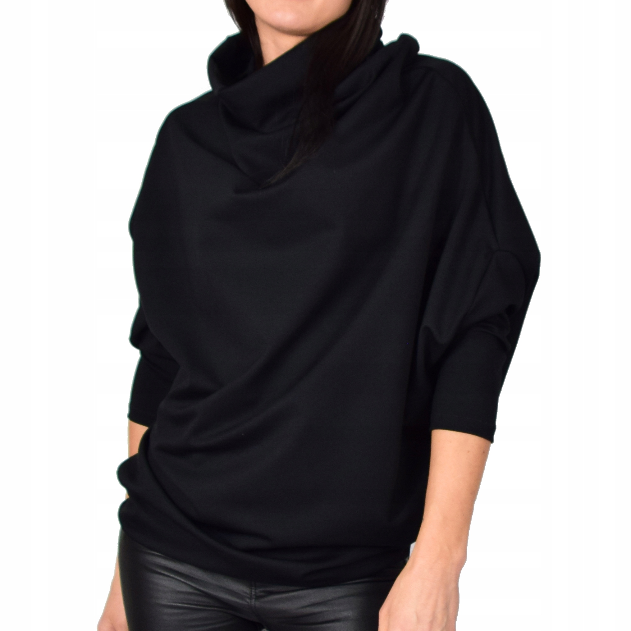 

MI bluza punto czarna półgolf Collibri 931 XL/4XL