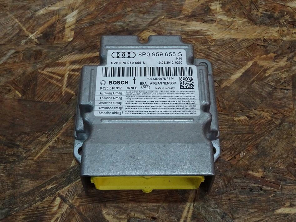 AUDI A3 8P LIFT 08-12 SENSOR MODUŁ AIRBAG PODUSZEK 8P0959655S