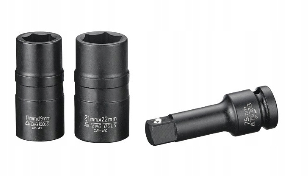 TENGTOOLS ZESTAW NASADEK DO KOL SAMOCHODOWYCH 1 2