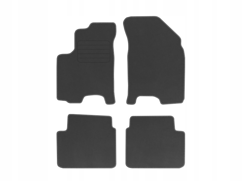 Chevrolet Aveo I 02-11 velurové koberce Comf grafit