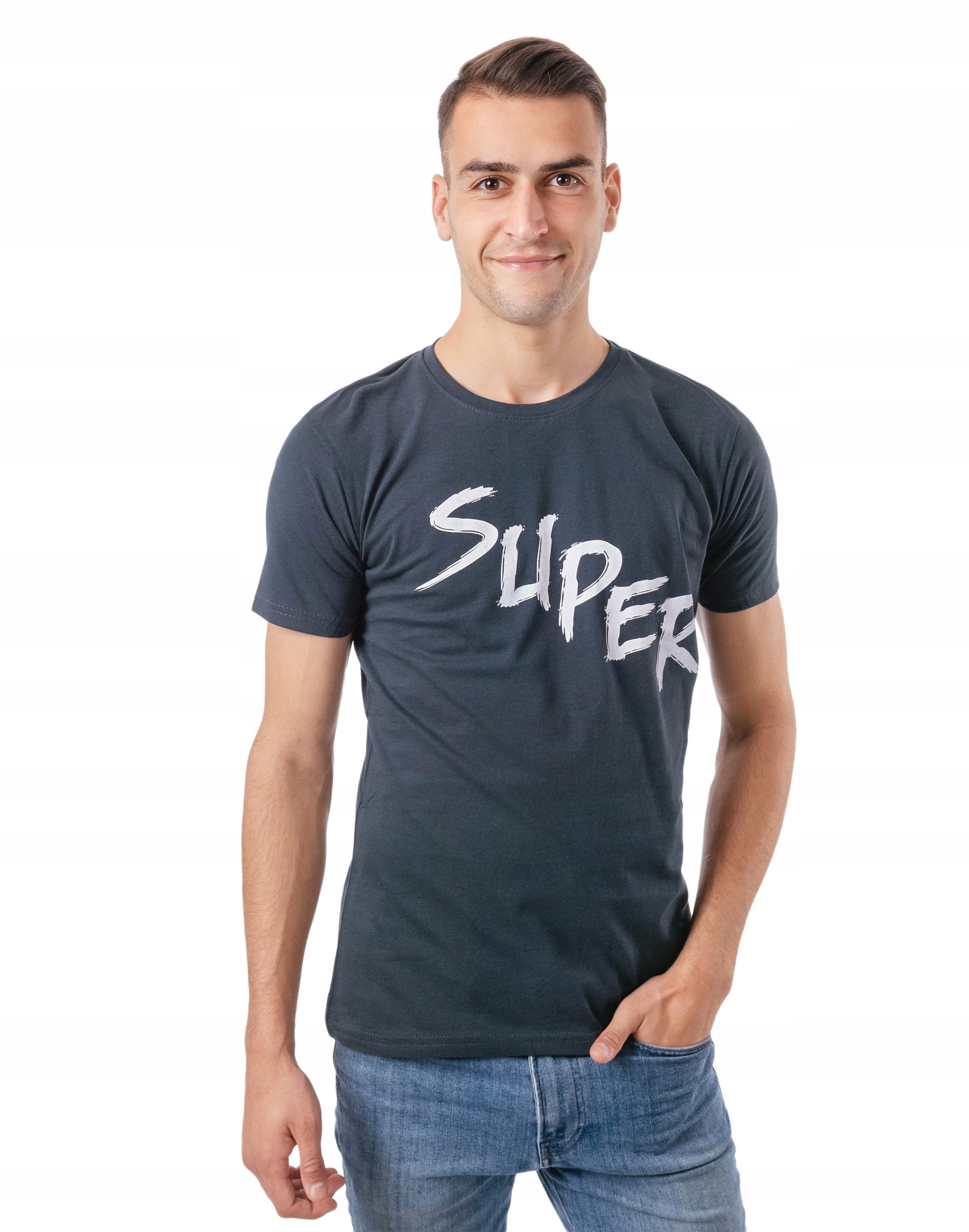 

Podkoszulek Koszulka T-shirt Męski Top KM08-05 r L