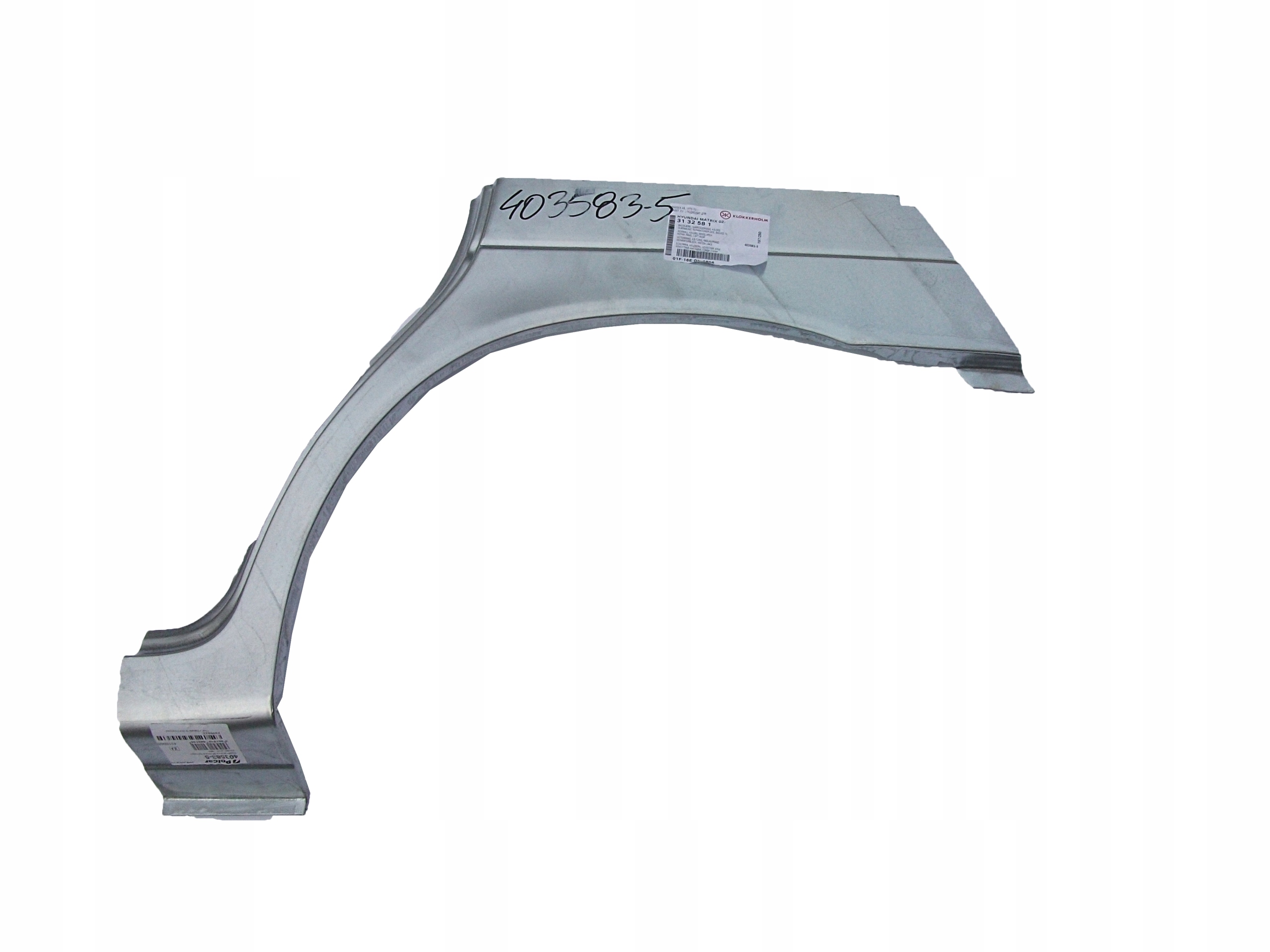 HYUNDAI MATRIX 01-10 REPERATURKA BŁOTNIKA TYŁ LE.