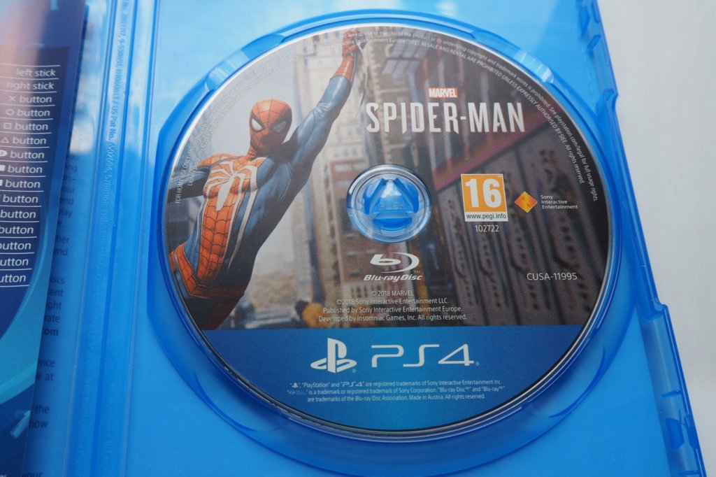 :::SONY PS4 - MARVEL SPIDER-MAN PL Producent Insomniac Games