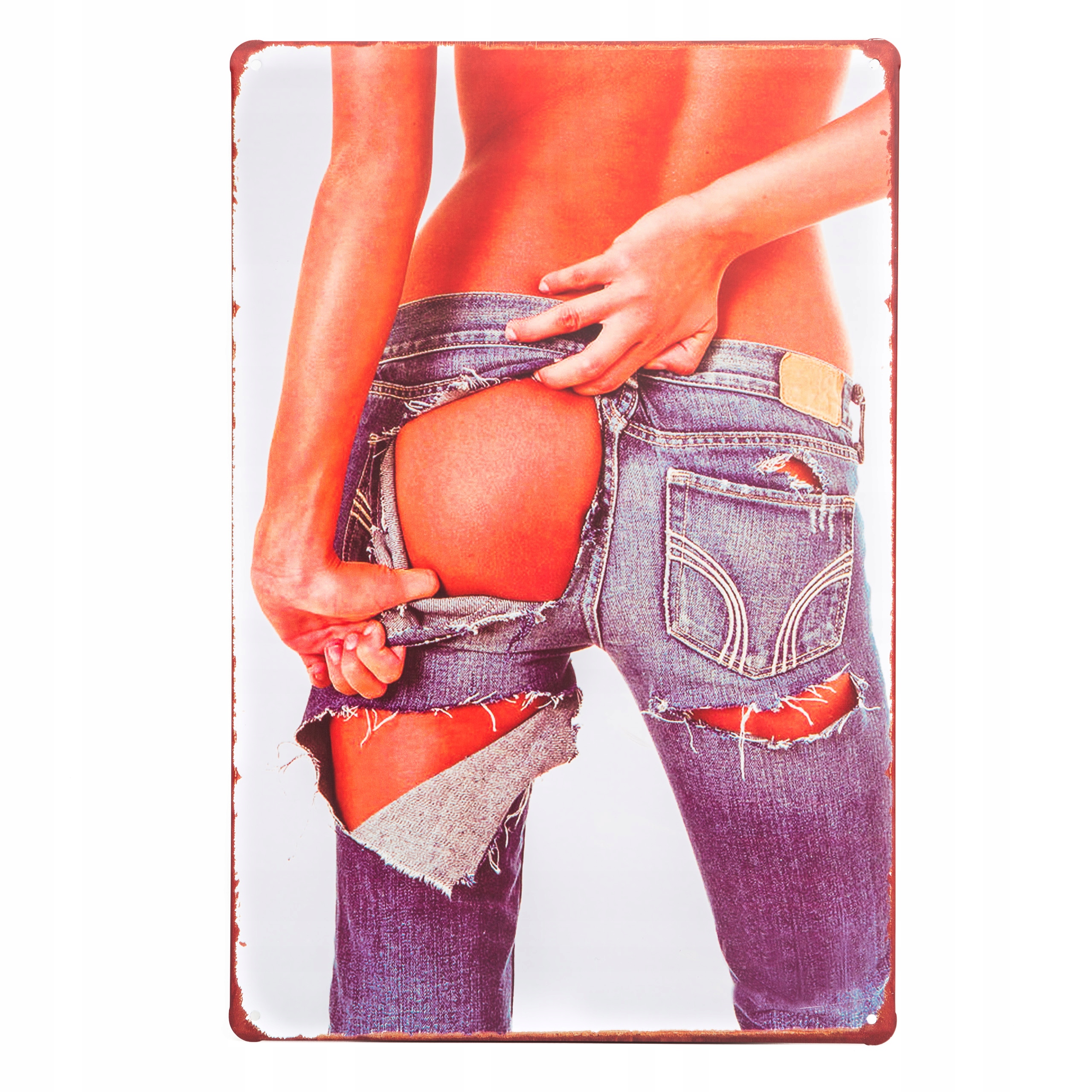 Tablica blacha ozdobna tabliczka Sexy Ass wz5