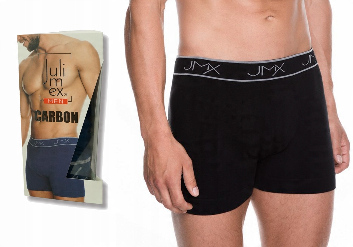 

Bokserki Julimex Carbon Czarne rozmiar XXL