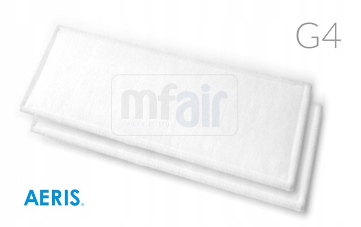 

Filtry Aeris 350 450 550 G4/EU4 PM10 2 szt Komplet
