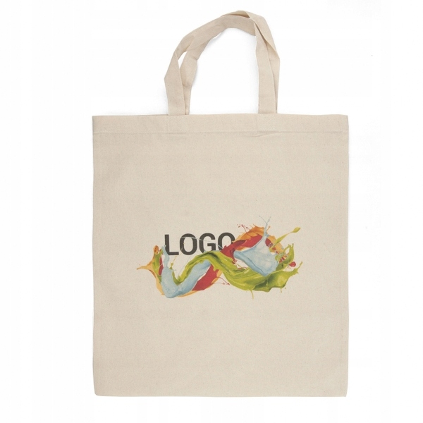TORBA TORBY Z NADRUKIEM LOGO REKLAMOWE 20 SZTUK Wysokość 42 cm