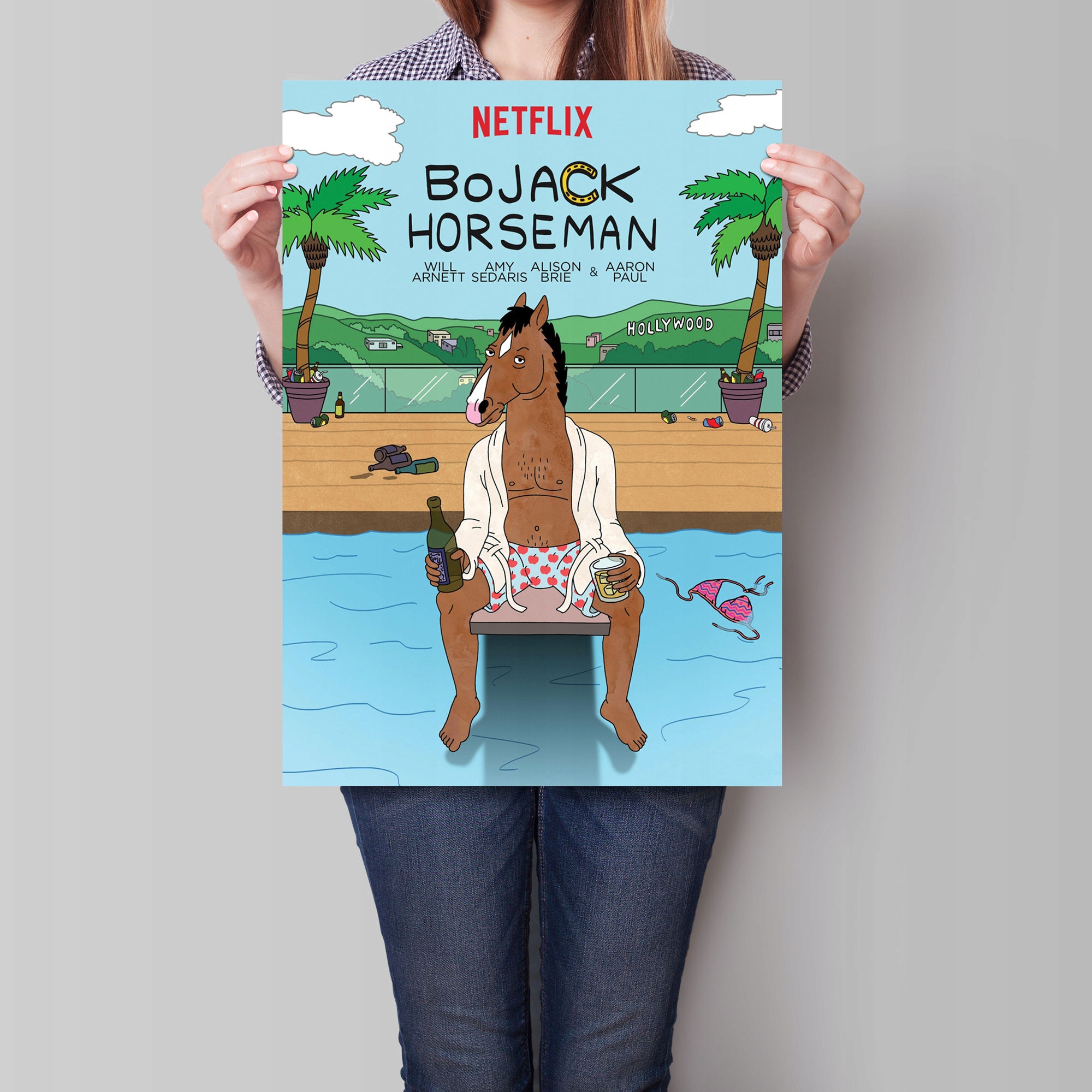 Plakat BoJack Horseman 2014 Serial TV Poster Wysokość produktu 59.4 cm