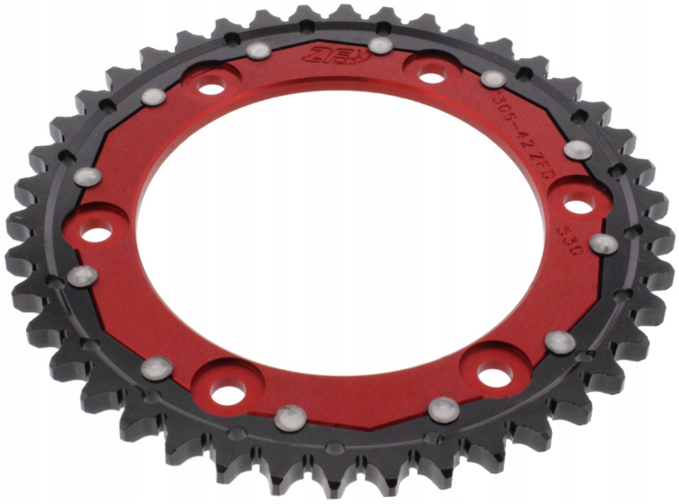 Zadní rozeta 530 Zfd 40-46 zubů Honda Vtr 1000 SP2