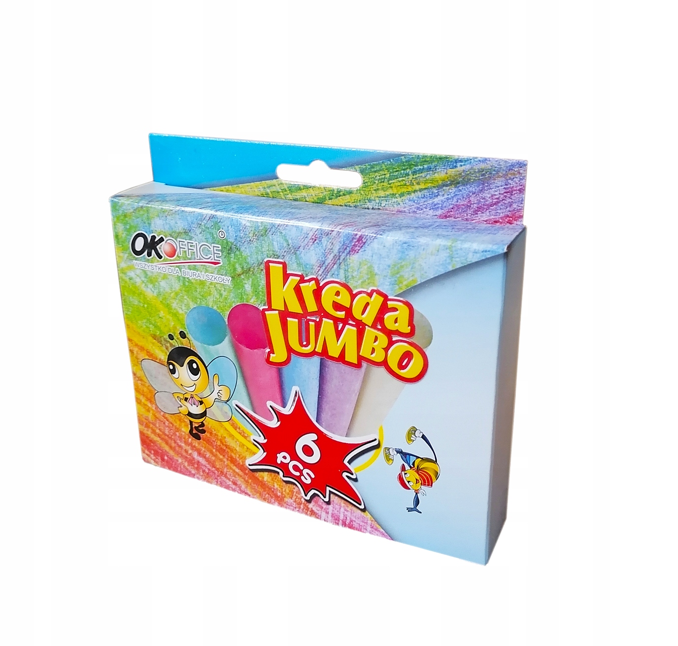 

Kreda Chodnikowa Jumbo 6 sztuk