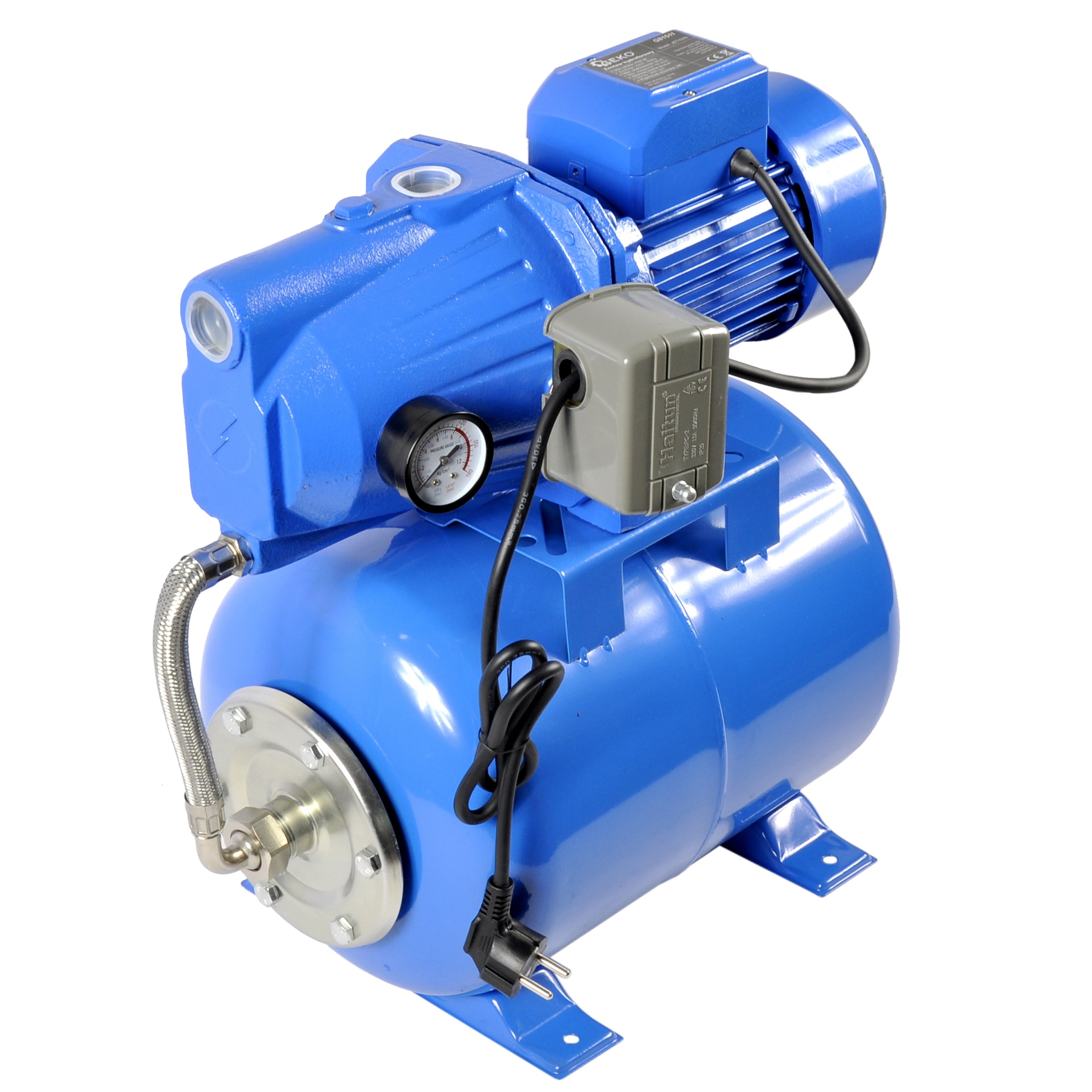 Pompa i hydrofor do wody nawadniania Zestaw 24L JET100S Geko Profi