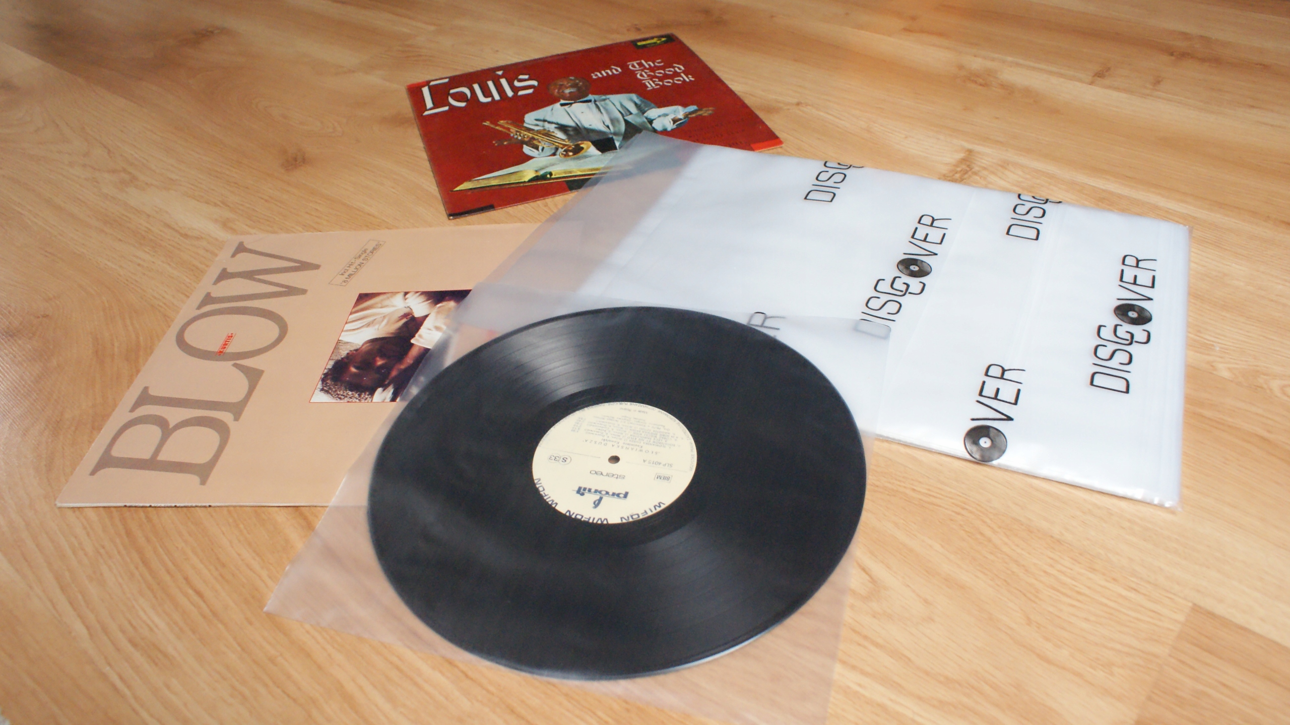 Koperty folie okładki WEWNĘTRZNE na winyle płyty LP 12'' ANTYSTAT 50 szt. Model Wewnętrzne kwadratowe