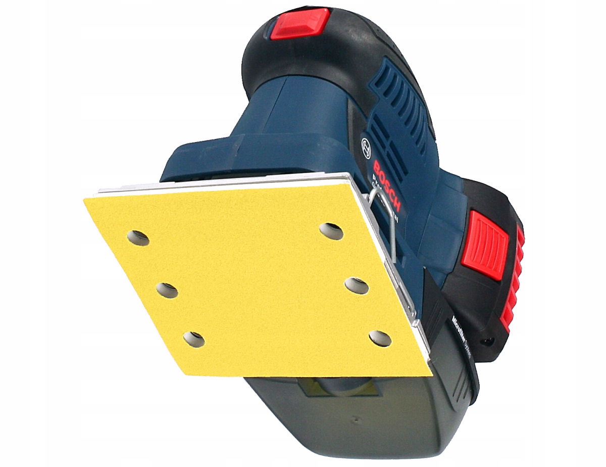 SZLIFIERKA OSCYLACYJNA GSS 18V-10 BOSCH 2x5,0Ah System mocowania materiału ściernego mocowanie na rzepy